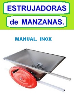 ESTRUJADORAS de MANZANAS. Mod. MANUALES y ELECTRICAS..* PRECIOS DESDE.